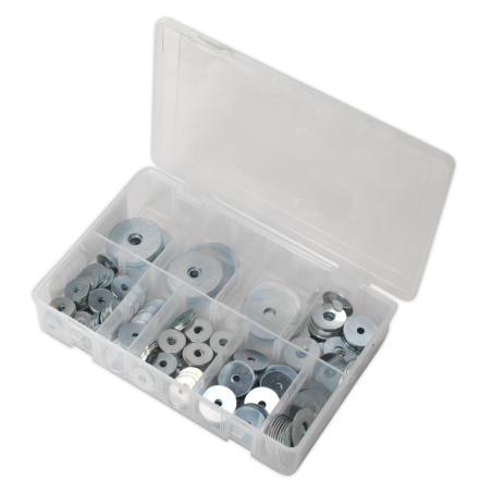 Repair Washer Assortment 240pc M5-M10 Metric Zinc Plated