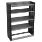 Unité de rangement modulaire pour fourgon à étagère inclinée 925 mm