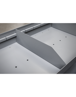 Système de rangement modulaire pour fourgon à étagères plates