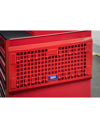 Magnetic Pegboard - Red