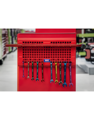 Magnetic Pegboard - Red