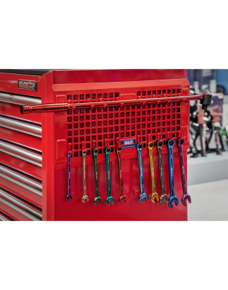 Magnetic Pegboard - Red