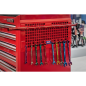 Magnetic Pegboard - Red