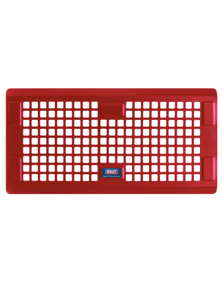 Magnetic Pegboard - Red