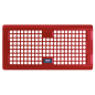 Magnetic Pegboard - Red