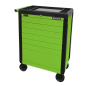 Rollcab 7 Drawer Push-To-Open - Green