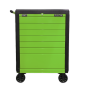 Rollcab 7 Drawer Push-To-Open - Green