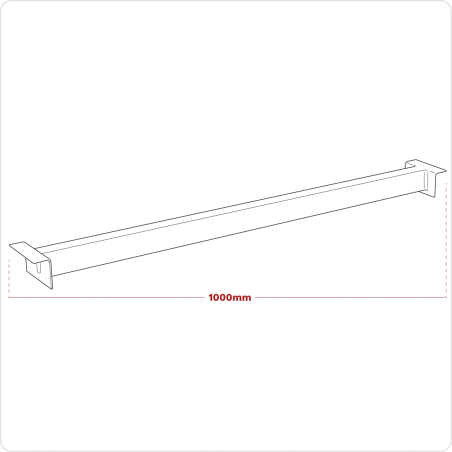 Shelving Panel Support 1000mm