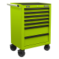 Topchest, Mid-Box Tool Chest & Rollcab Combination 14 Drawer with Ball-Bearing Slides - Green