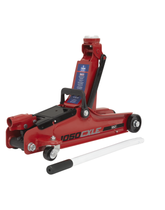 Low Profile Short Chassis Trolley Jack 2 Tonne