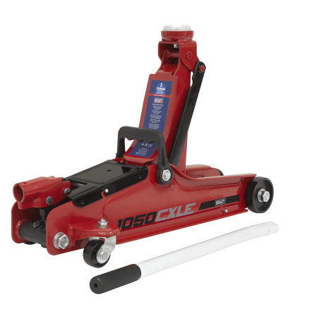 Low Profile Short Chassis Trolley Jack 2 Tonne