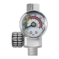 On-Gun Air Pressure Regulator/Gauge