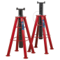 Premier Axle Stands (Pair) 10 Tonne Capacity per Stand High Level