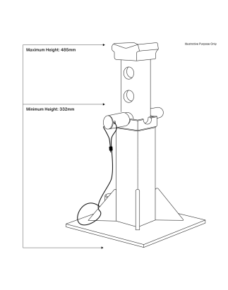 Premier Axle Stands (Pair) 20 Tonne Capacity per Stand