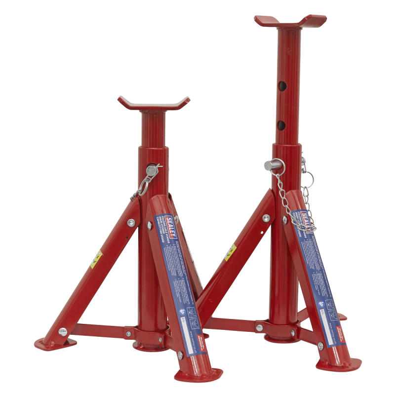 Folding Type Axle Stands (Pair) 2 Tonne Capacity per Stand