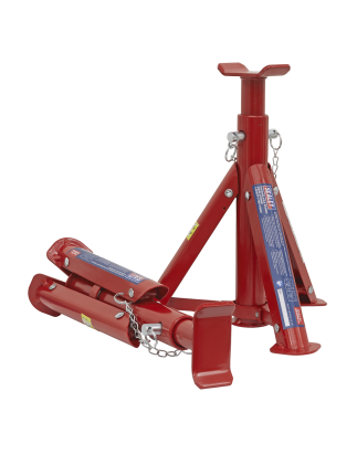 Folding Type Axle Stands (Pair) 2 Tonne Capacity per Stand