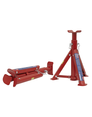 Folding Type Axle Stands (Pair) 2 Tonne Capacity per Stand