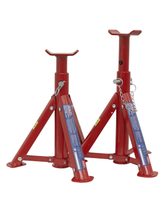 Folding Type Axle Stands (Pair) 2 Tonne Capacity per Stand