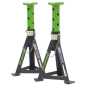 Premier Axle Stands (Pair) 3 Tonne Capacity per Stand - Green