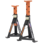 Premier Axle Stands (Pair) 3 Tonne Capacity per Stand - Orange