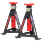 Premier Axle Stands (Pair) 3 Tonne Capacity per Stand - Red