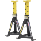 Premier Axle Stands (Pair) 3 Tonne Capacity per Stand - Yellow