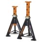 Premier Axle Stands (Pair) 6 Tonne Capacity per Stand - Orange