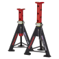 Premier Axle Stands (Pair) 6 Tonne Capacity per Stand - Red