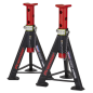 Premier Axle Stands (Pair) 6 Tonne Capacity per Stand - Red