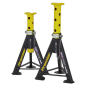 Premier Axle Stands (Pair) 6 Tonne Capacity per Stand - Yellow