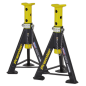 Premier Axle Stands (Pair) 6 Tonne Capacity per Stand - Yellow