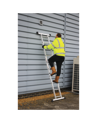 Scaffold Ladder 4-Way Aluminium - EN 131