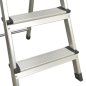 Step Ladder 3-Tread Aluminium - BS EN 131