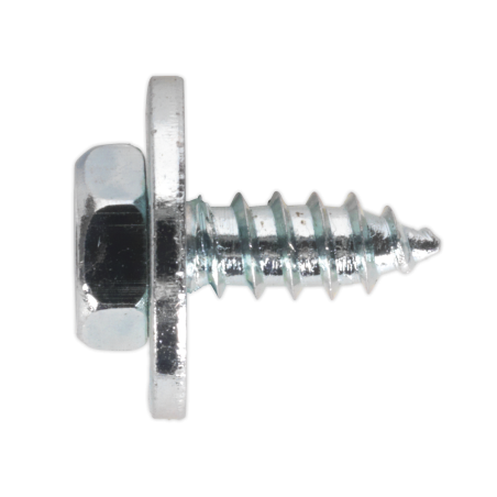 Acme Screw with Captive Washer #10 x 3/4" Zinc Pack of 100