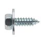 Acme Screw with Captive Washer #14 x 3/4" Zinc Pack of 100