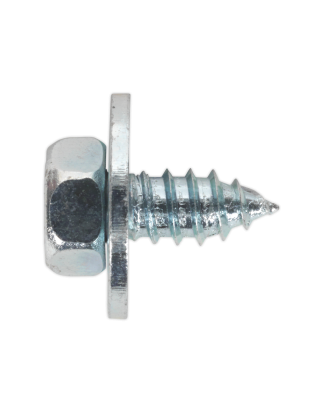 Acme Screw with Captive Washer #14 x 1/2" Zinc Pack of 100