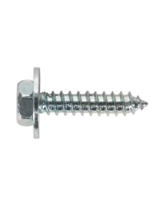 Acme Screw with Captive Washer #8 x 3/4" Zinc Pack of 100