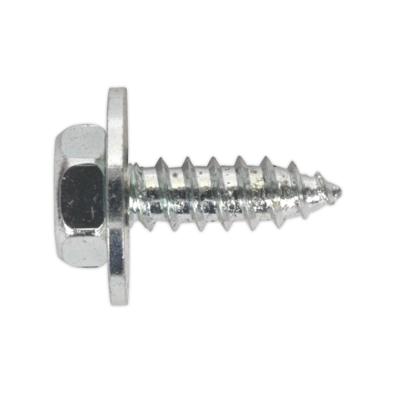 Acme Screw with Captive Washer #8 x 1/2" Zinc Pack of 50