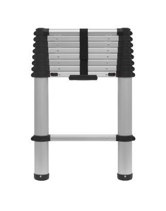 Telescopic Ladder 9-Tread Aluminium - BS EN 131