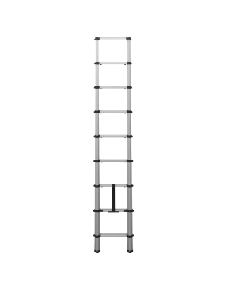 Telescopic Ladder 9-Tread Aluminium - BS EN 131