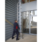 Telescopic Ladder 11-Tread Aluminium - BS EN 131