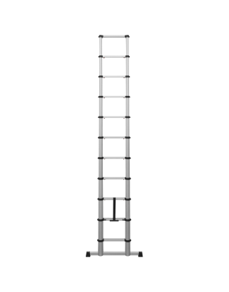 Telescopic Ladder 11-Tread Aluminium - BS EN 131