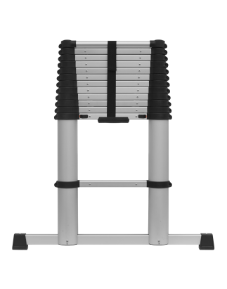 Échelle télescopique 13 marches en aluminium - BS EN 131