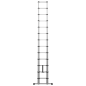 Échelle télescopique 13 marches en aluminium - BS EN 131