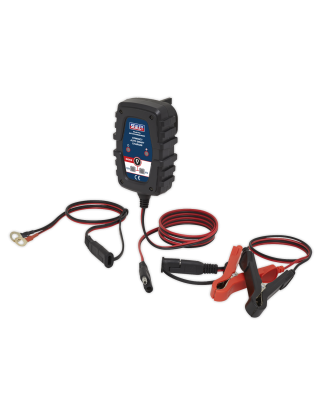 6/12V Compact Smart Trickle Charger & Maintainer 1A