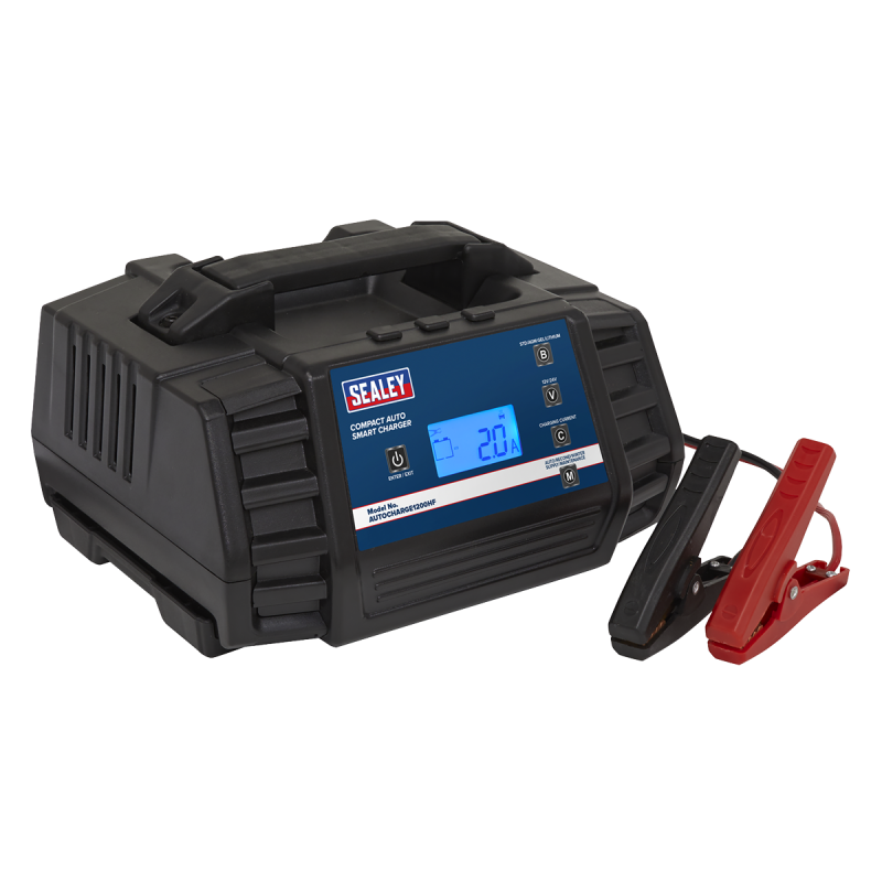 12/24V Compact Auto Smart Charger & Maintainer 12A