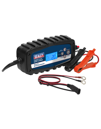 Chargeur et mainteneur intelligent automatique compact 6/12 V 4A