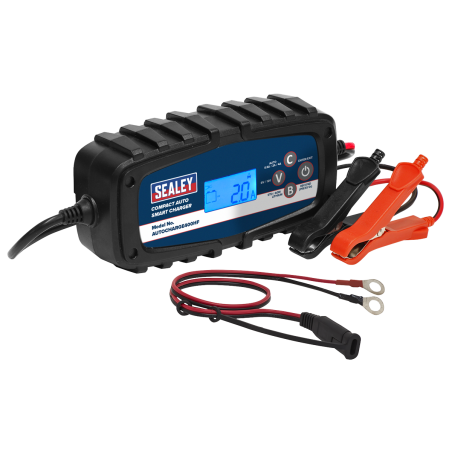 6/12V Compact Auto Smart Charger & Maintainer 4A