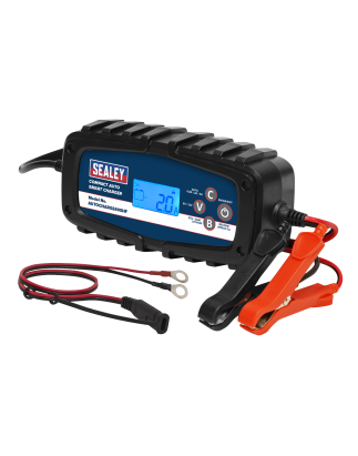 6/12V Compact Auto Smart Charger & Maintainer 4A