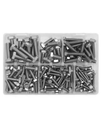 Stainless Steel Setscrew Assortment 150pc M5-M10